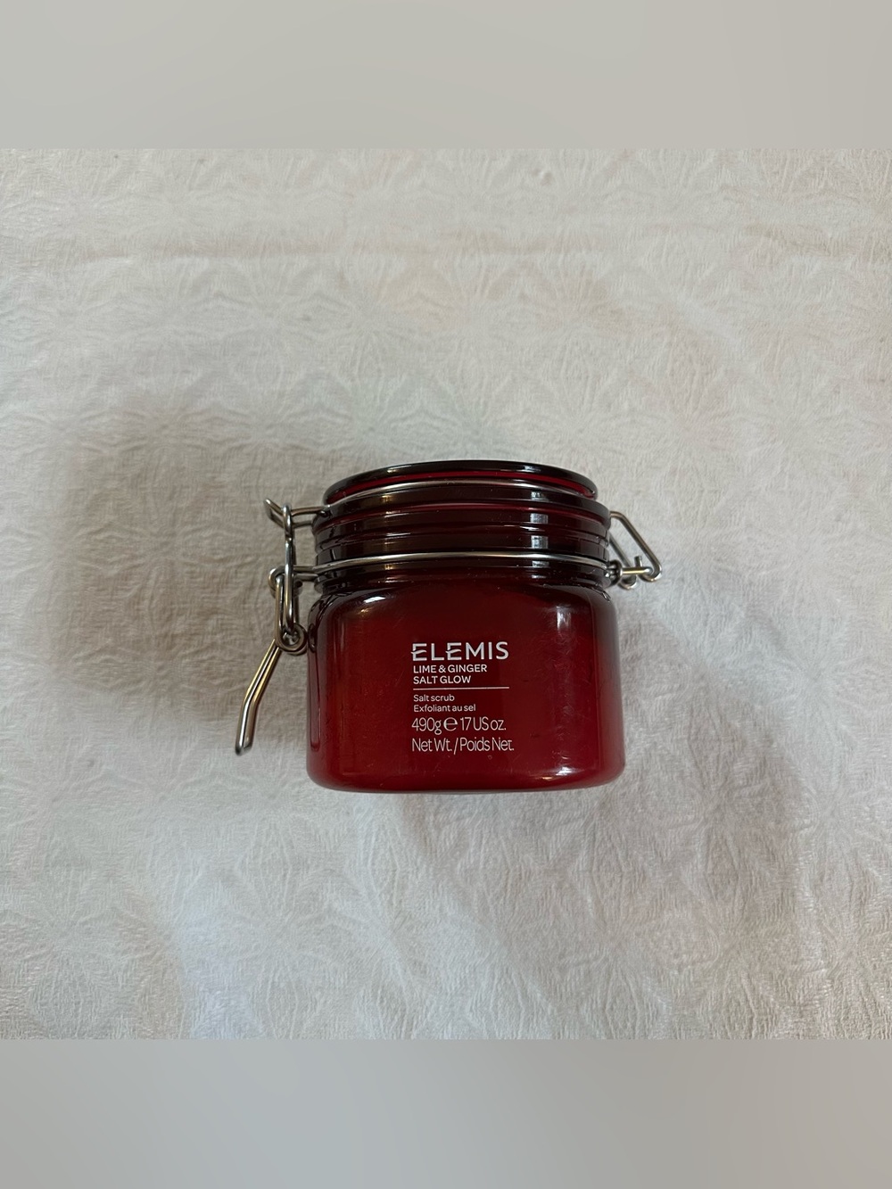 NEW Elemis Lime Ginger Salt Glow Body Scrub Exfoliant 17oz Bergamot. 

New, neve